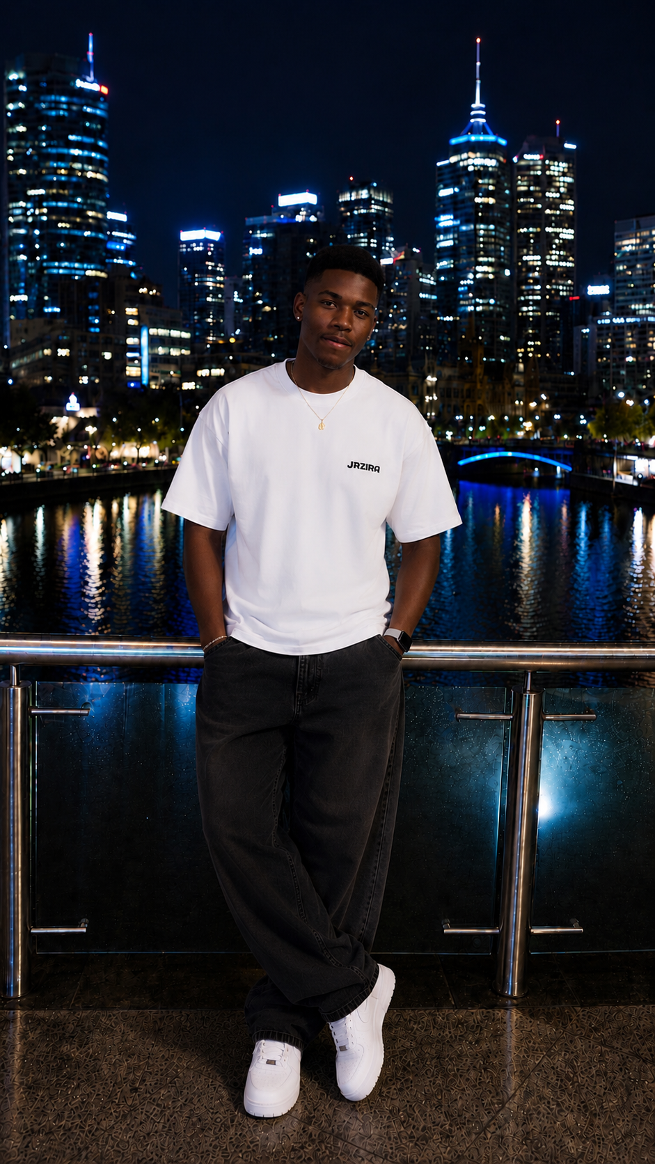 Jazira White Tee